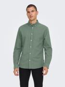 ONLY & SONS Overhemd met lange mouwen ONSALVARO SLIM LS OXFORD SHIRT N...