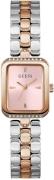 Guess Kwartshorloge ISLA Horloge, dameshorloge, stalen armband