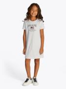Tommy Hilfiger Shirtjurk HILFIGER SEQUINS FLAG TEE DRESS