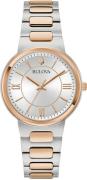 Bulova Kwartshorloge Horloge, dameshorloge, stalen band, analoog