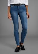 Arizona Slim fit jeans Shaping strakke pasvorm, skinny jeans, used-loo...