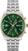 Boss Chronograaf SKYTRAVELLER Quartzhorloge, horloge, herrenuur, leren...