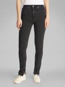 Calvin Klein Skinny fit jeans High rise skinny in zwarte wassing
