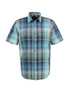 Lerros Geruit overhemd met geborduurd logo