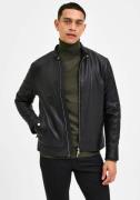 SELECTED HOMME Leren jack ARCHIVE CLASSIC LEATHER JKT