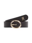 Tommy Hilfiger Leren riem TH CHIC 2.5 ovale eenvoudig pin sluiting, lo...