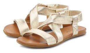 Lascana Sandalen Zomerschoen van leer met verfijnde bandjes, sandaal, ...