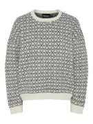 pieces Trui met ronde hals PCNAVI LS O-NECK KNIT MM