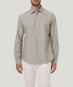 Pierre Cardin Overhemd met lange mouwen TW 106 met linnenstructuur