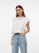 Vero Moda Shirt VMTRINE SL LACE TOP WVN NOOS