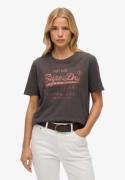 Superdry Shirt met print EMBELLISHED VL RELAXED TEE
