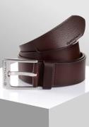 Tom Tailor Leren riem TTCALVINPLUS 4 cm brede herenriem, casual en jea...