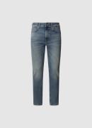 Pepe Jeans Tapered jeans STANLEY Decoratieve stiksels op de achterzakk...