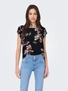 Only Shirtblouse ONLVIC S/S AOP TOP NOOS PTM