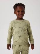 Name It Sweatshirt NMMVARON voor jongens met alloverprint en ribboorde...