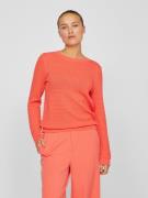 Vila Trui met ronde hals VIDALO O-NECK L/S KNIT TOP- NOOS