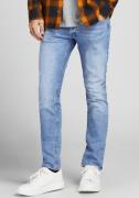 Jack & Jones Slim fit jeans JJIGLENN Jeans met smalle pijpen en stretc...