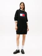 TOMMY JEANS Gebreide jurk TJW FLAG SWEATER DRESS EXT