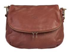 Piké Schoudertas echt leer, made in italy