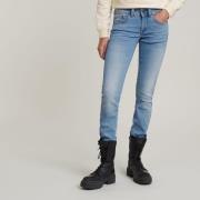 G-Star RAW Straight jeans Midge 5-pocketsmodel met markante stiknaden