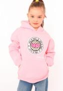 Zwillingsherz Hoodie Kelly-Kids met rond leeuwmotief voor meisjes