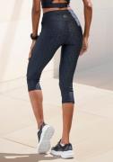 active by Lascana Caprilegging Sportbroek in allover leeuwprint