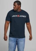 Jack & Jones PlusSize T-shirt CORP met print en comfortabele ronde hal...