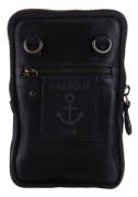 HARBOUR 2nd Minibag BENITA van stevig leer met kenmerkende merk-anker-...