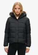 Superdry Gewatteerde jas FAUX FUR SHORT HOOD PUFFER