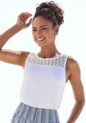 Buffalo Strandtop met kantdetail, modieus, tanktop, dames top