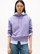 Tommy Hilfiger Hoodie MDRN REG CORP LOGO HOODIE met geborduurd logo-op...