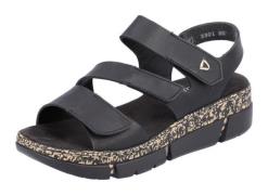Rieker Sandalen zomerschoen, sandaal, sleehak, met klittenbandsluiting...