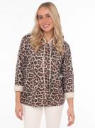 Zwillingsherz Hoodie Luipaard met capuchon en leeuwprint