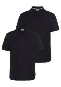 Eastwind Poloshirt Double Pack Polo, navy+white Korte mouw, voor veelz...