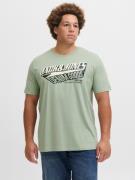 Jack & Jones PlusSize T-shirt JJELOGO TEE SS ONECK 2 COL AW25 NOOS PLS
