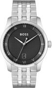 Boss Kwartshorloge Principle Horloge, herenhorloge, stalen band, ideaa...