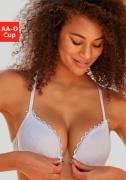 Vivance Push-up-bh met fijn kant en praktische sluiting aan de voorkan...
