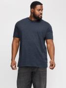 Jack & Jones PlusSize Shirt met ronde hals JJEORGANIC MEL TEE SS O-NEC...