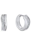 Firetti Oorringen Sieraad Geschenk zilver 925 Golvende vorm
