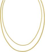 Purelei Ketting zonder hanger Sieraad Geschenk Two Layers dubbele kett...