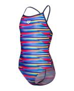 Arena Badpak Arena Performance meisjes racing stripe light drop rug zw...