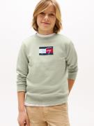 Tommy Hilfiger Sweatshirt TOMMY SCRIPT FLAG SWEATSHIRT voor kinderen t...