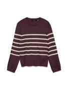 Vero Moda Trui met ronde hals VMSABA PLAIN LS O-NECK PULLOVER GA NOOS