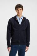 Boss Orange Capuchonsweatvest Zetalky met kangoeroezak