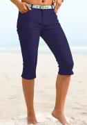 Beachtime 3/4 broek met elastaan, capribroek, zomerbroek