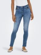 Only Skinny fit jeans ONLWAUW MW ZIP SK ANK DNM BOX