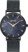 Joop! Kwartshorloge Horloge, dameshorloge, analoog, stalen armband