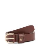 Tommy Hilfiger Leren riem ESSENTIAL EFFORTLESS 2.5 GOLD Logo-embleem, ...