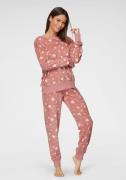 Vivance Dreams Pyjama met print all-over (2-delig, 1 stuk)