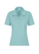 Trigema Poloshirt TRIGEMA poloshirt van katoen met kristallen (1-delig...
